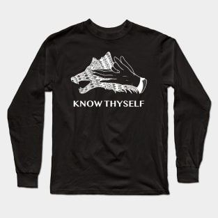 KNOW THYSELF WOLF Long Sleeve T-Shirt